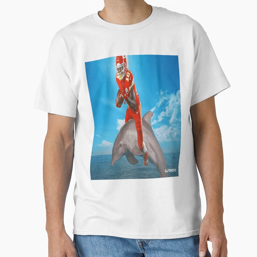 TH Dolphins T-Shirt - Graphic Print for Adults - T-Shirt, Sweatshirt, Hoodie