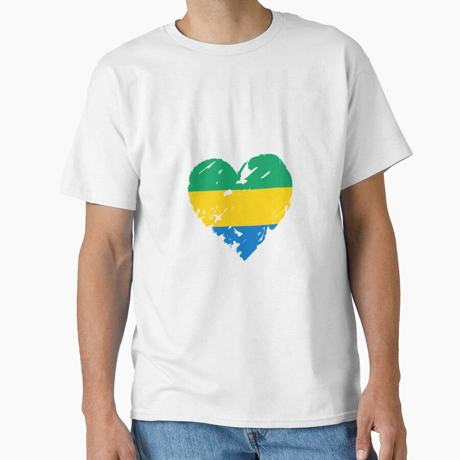 I love Gabon by DreamBrushy - Adult & Kids T-Shirts, Sweatshirts & Hoodies apparel design preview 1