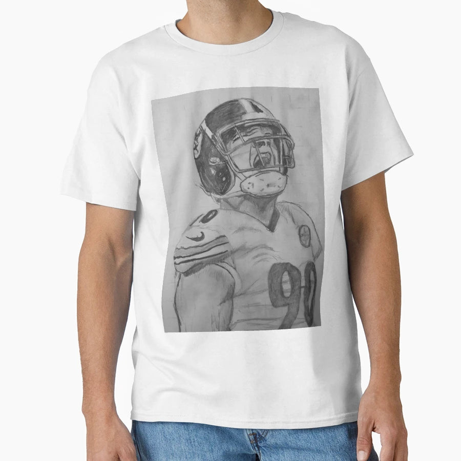 Pittsburgh Linebacker T-Shirt - Novelty Apparel for Adults - T-Shirt, Sweatshirt, Hoodie