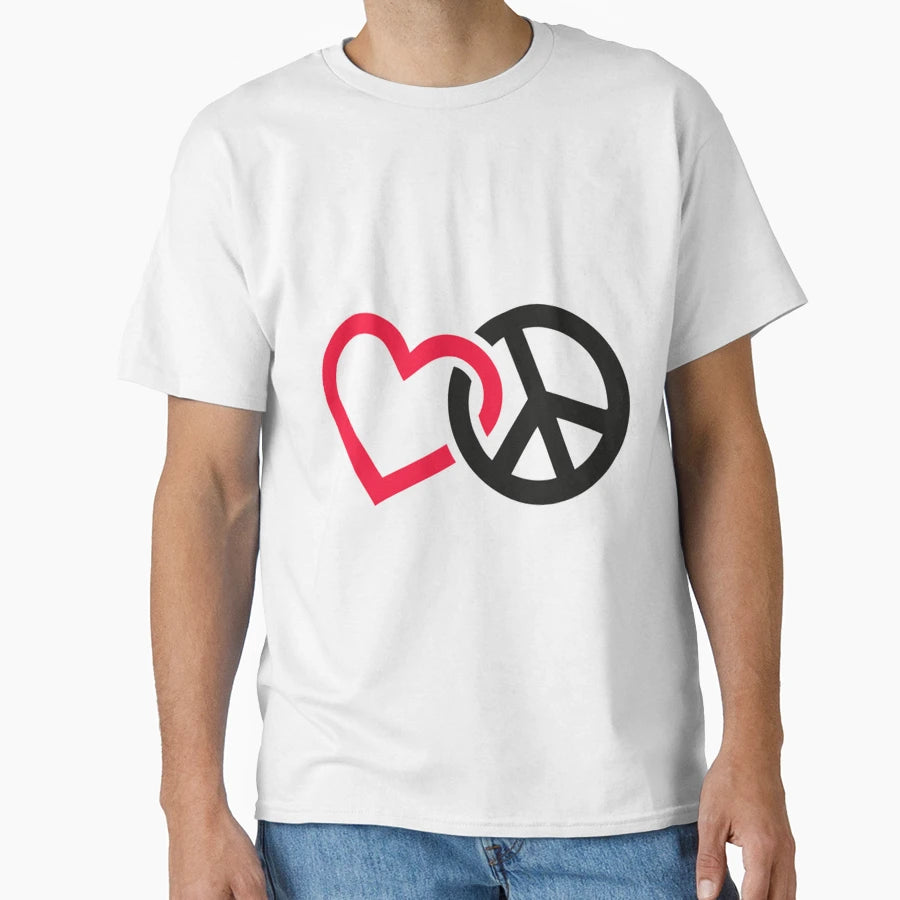 Pace And Love T-Shirt - Unique Graphic Unisex - T-Shirt, Sweatshirt, Hoodie
