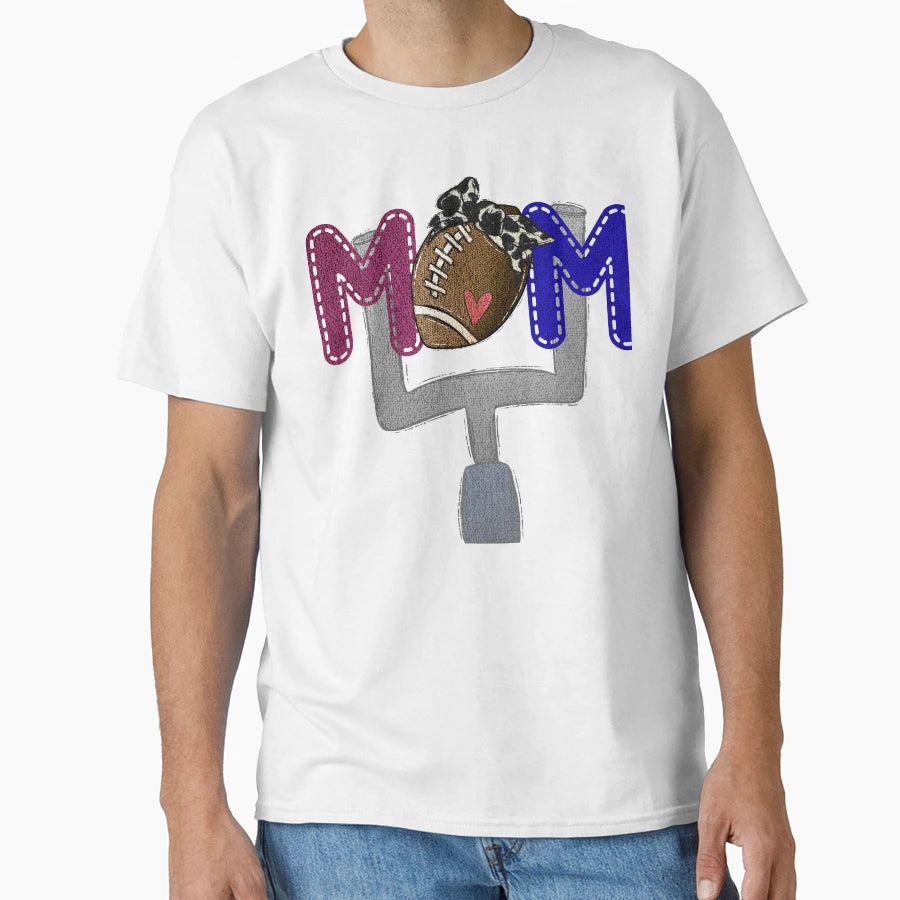Proud Football Mom T-Shirt - Streetwear Style for Adults - T-Shirt, Sweatshirt, Hoodie