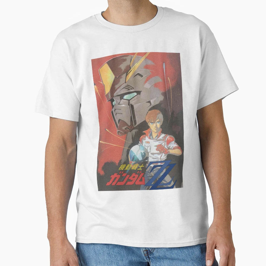 Gundam Zz T-Shirt - Trendy Graphic Men Women - T-Shirt, Sweatshirt, Hoodie