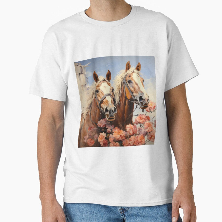 Horses by ArtHouseNiklas - Adult & Kids T-Shirts, Sweatshirts & Hoodies apparel design preview 1