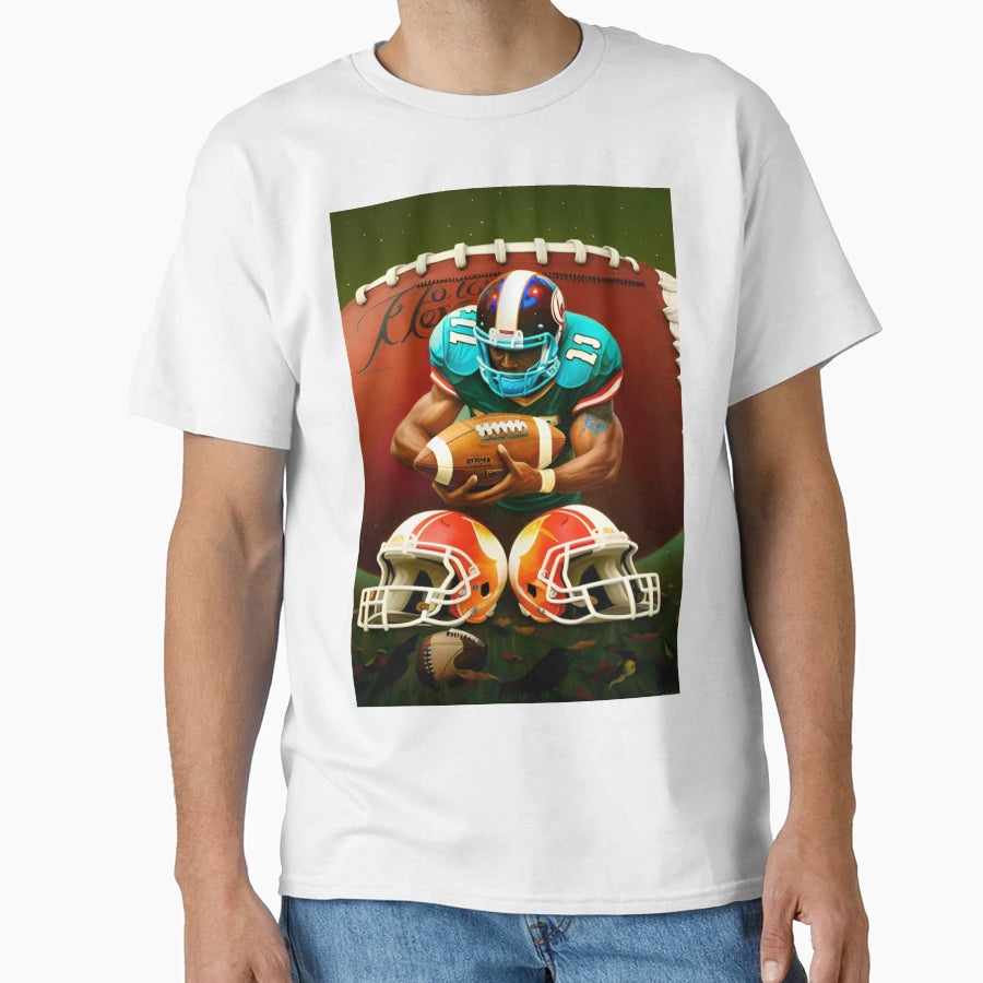 Second Version Generic American Football T-Shirt - Trendy Graphic Unisex - T-Shirt, Sweatshirt, Hoodie