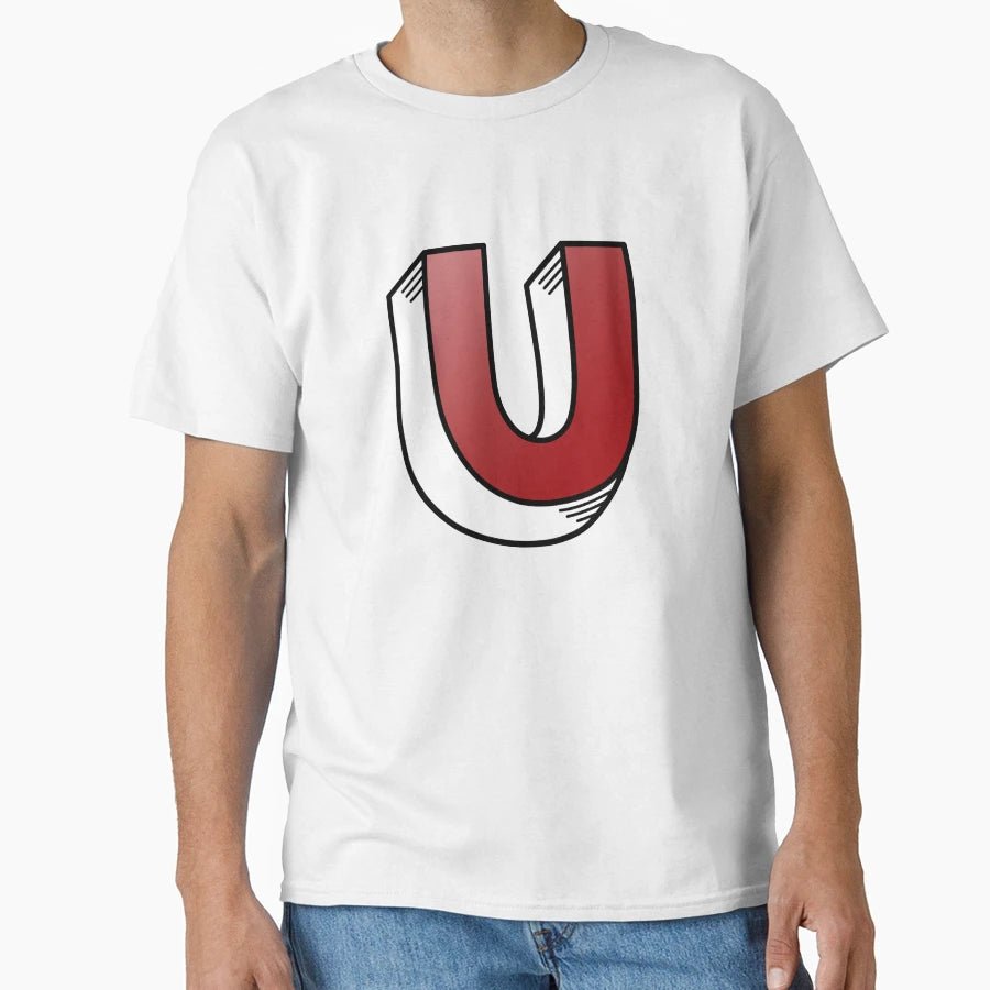 Letter U T-Shirt - Unique Graphic Men Women - T-Shirt, Sweatshirt, Hoodie