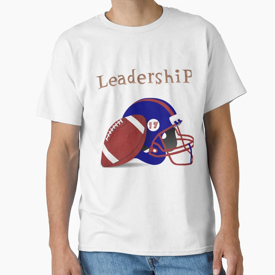 Leadership Usa American Football Ball T-Shirt - Trendy Graphic for Adults - T-Shirt, Sweatshirt, Hoodie