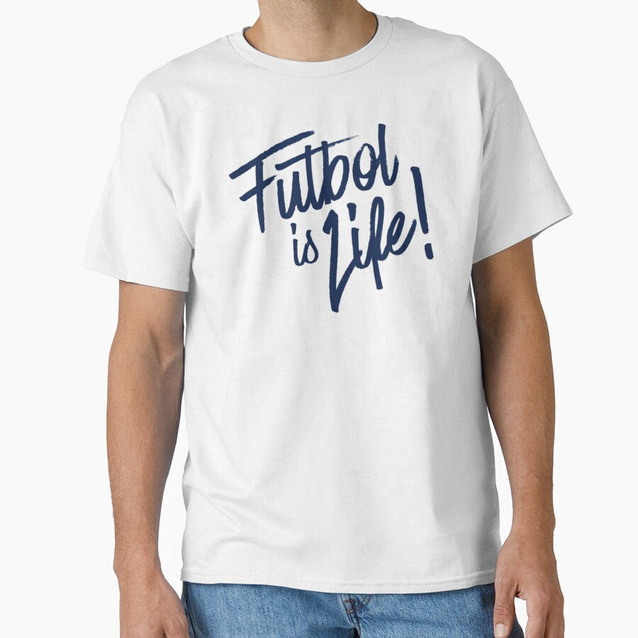 FUTBOL IS LIF life by ShopBlais - Adult & Kids T-Shirts, Sweatshirts & Hoodies apparel design preview 1