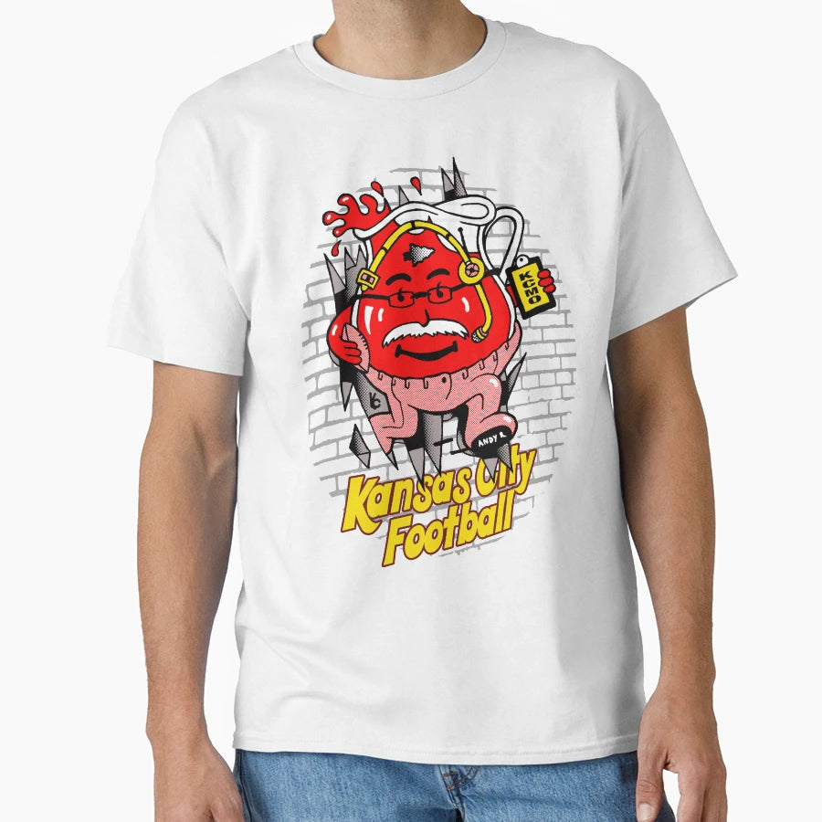 Kansas City Football Coach T-Shirt - Graphic Print Unisex - T-Shirt, Sweatshirt, Hoodie