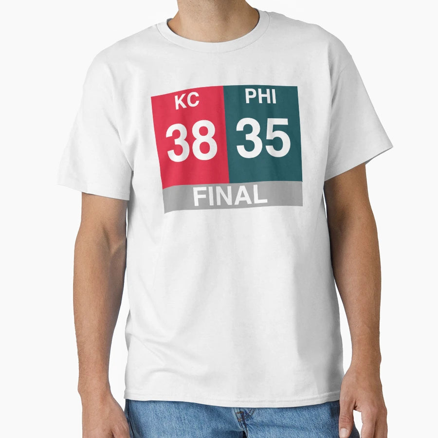 Final Score T-Shirt - Fun Novelty Design Men Women - T-Shirt, Sweatshirt, Hoodie