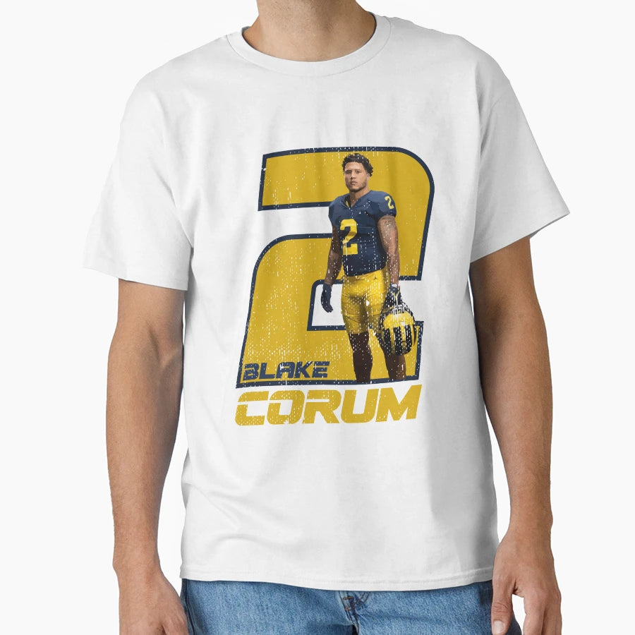 Blake Corum T-Shirt - Graphic Print for Adults - T-Shirt, Sweatshirt, Hoodie