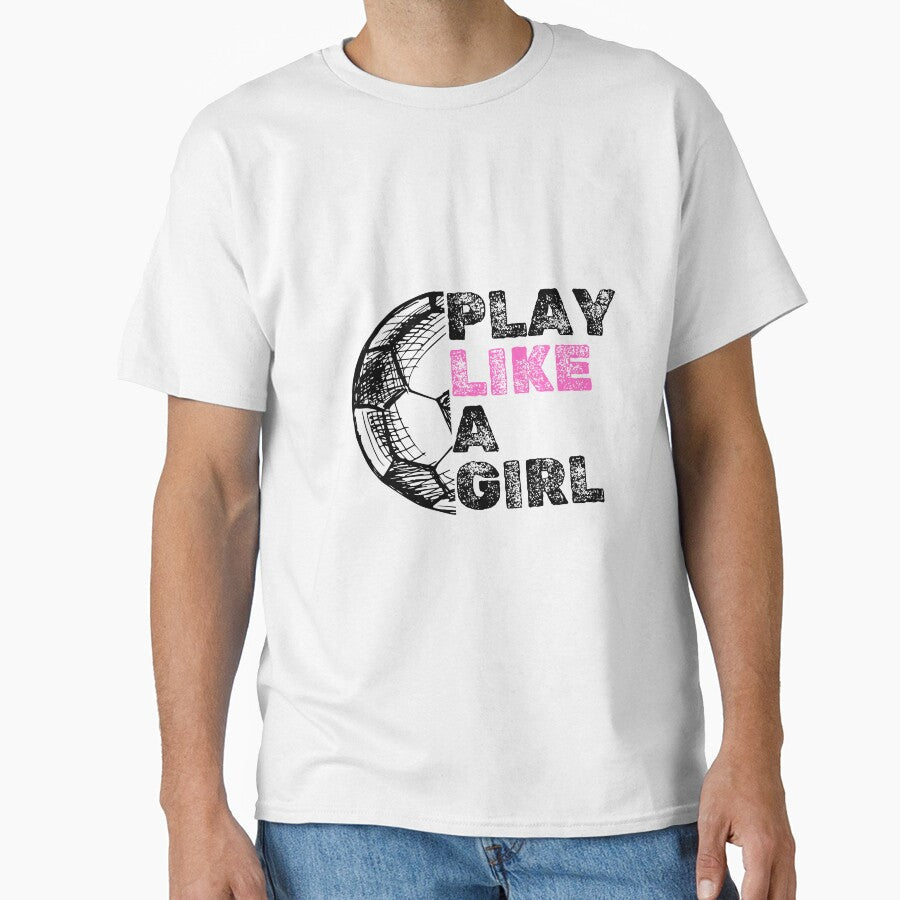 Female Soccer by SoyMoni - Adult & Kids T-Shirts, Sweatshirts & Hoodies apparel design preview 1