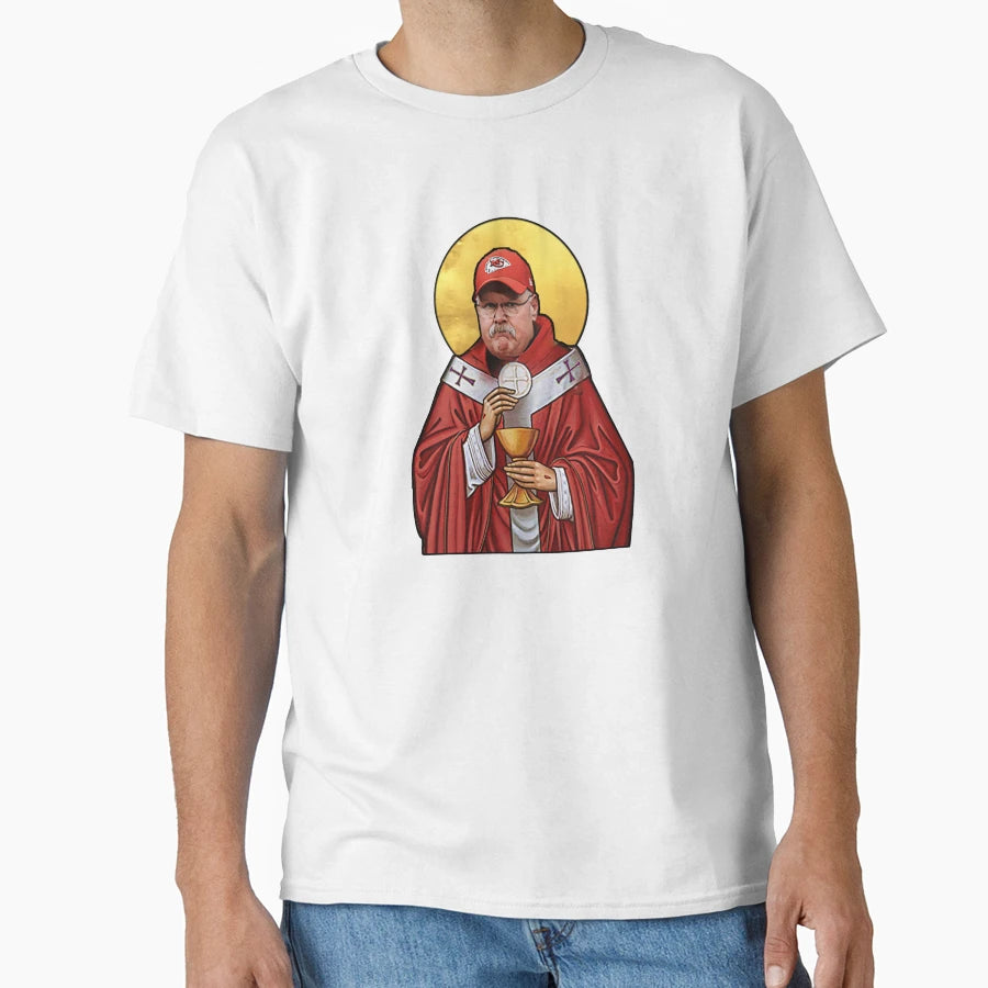 Saint Andy Reid T-Shirt - Graphic Print for Adults - T-Shirt, Sweatshirt, Hoodie