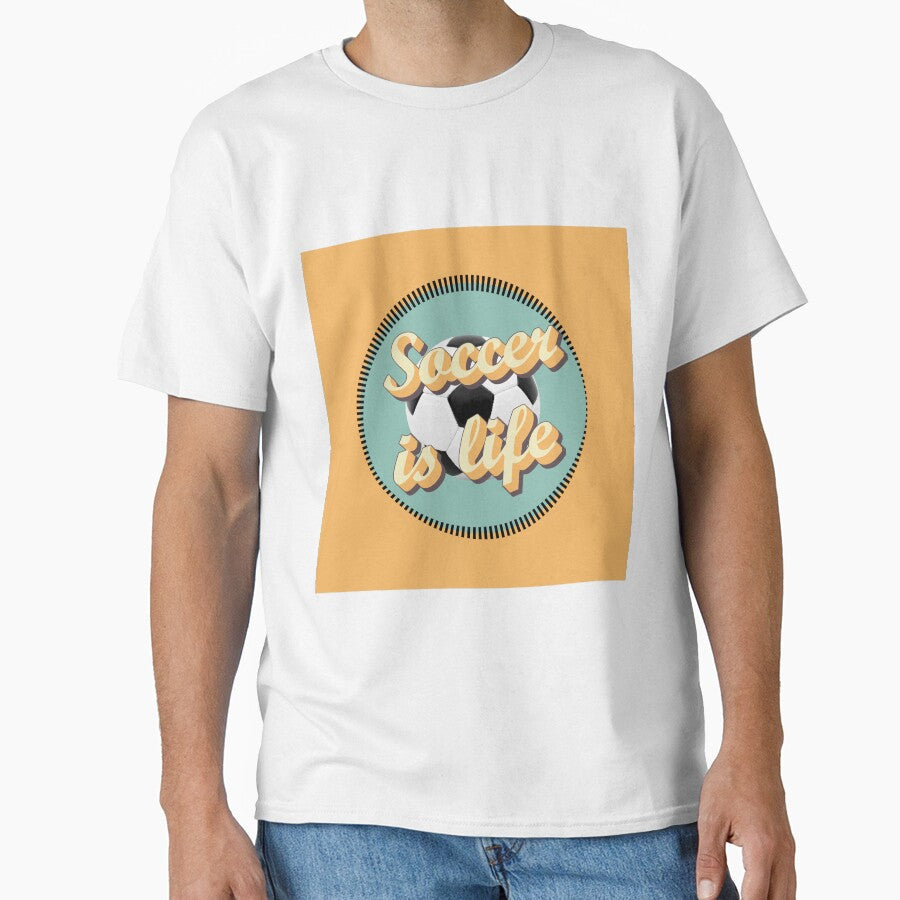 Soccer is life by Art Dila Studio - Adult & Kids T-Shirts, Sweatshirts & Hoodies apparel design preview 1