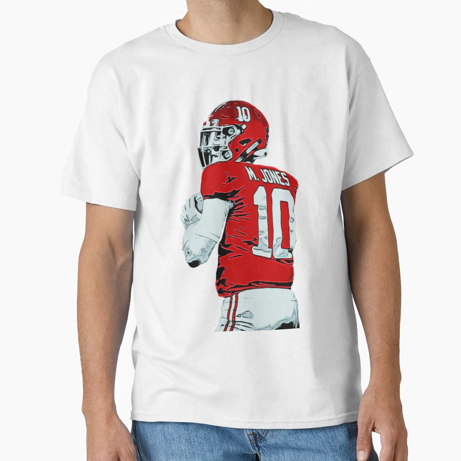 Alabama Football Mac Jones T-Shirt - Unique Graphic Men Women - T-Shirt, Sweatshirt, Hoodie
