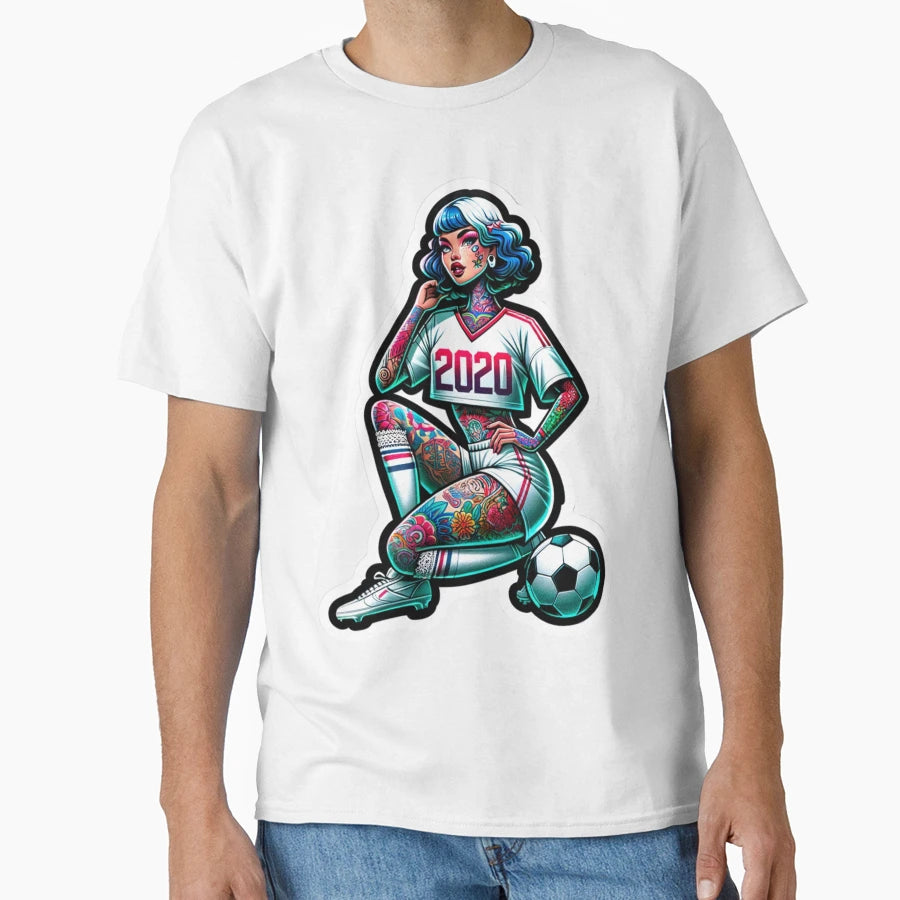 Footie Player T-Shirt - Trendy Graphic Unisex - T-Shirt, Sweatshirt, Hoodie