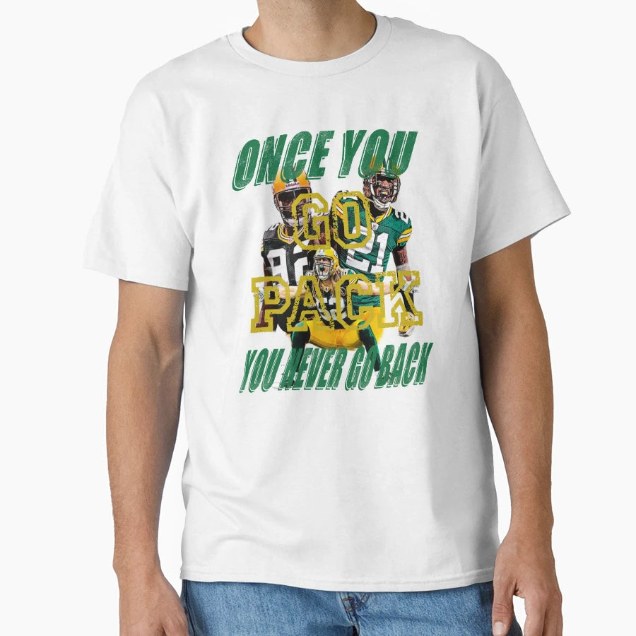Go Pack Go T-Shirt - Custom Art Print for Adults - T-Shirt, Sweatshirt, Hoodie