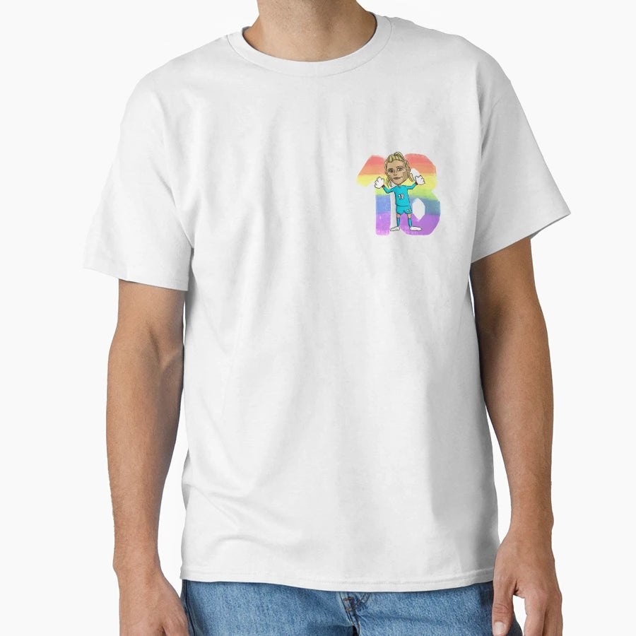 18 Ashlyn Harris Wwc T-Shirt - Streetwear Style for Adults - T-Shirt, Sweatshirt, Hoodie