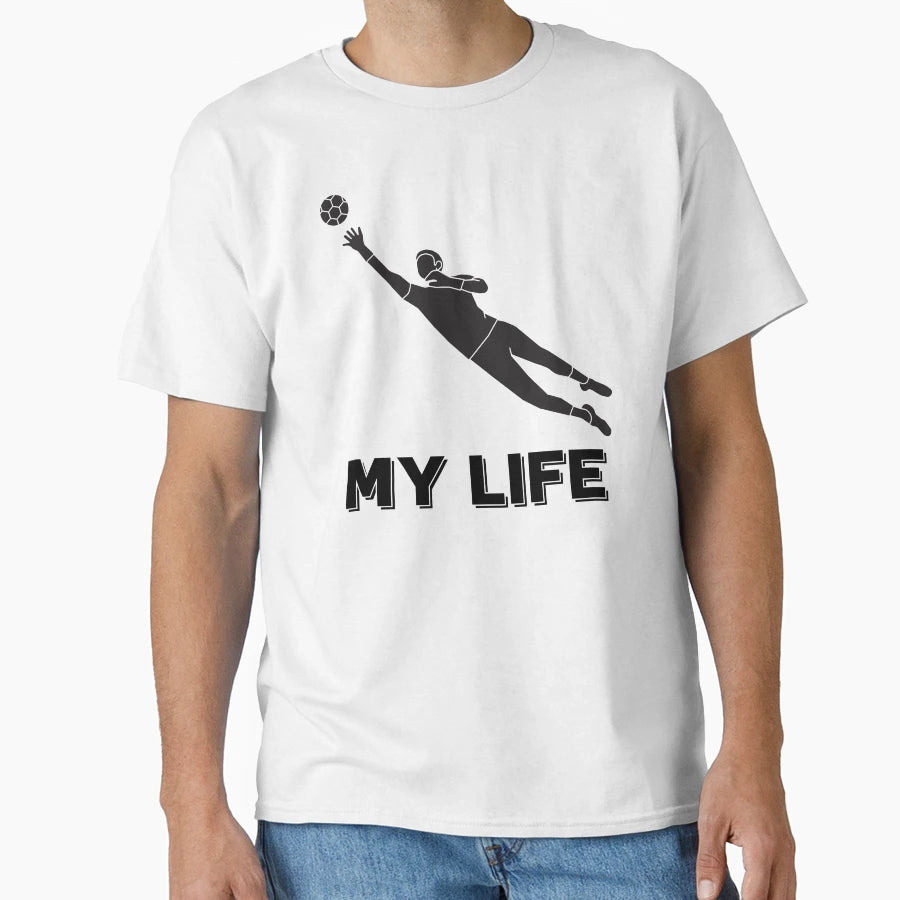 Goalkeeper T-Shirt - Custom Art Print Men Women - T-Shirt, Sweatshirt, Hoodie