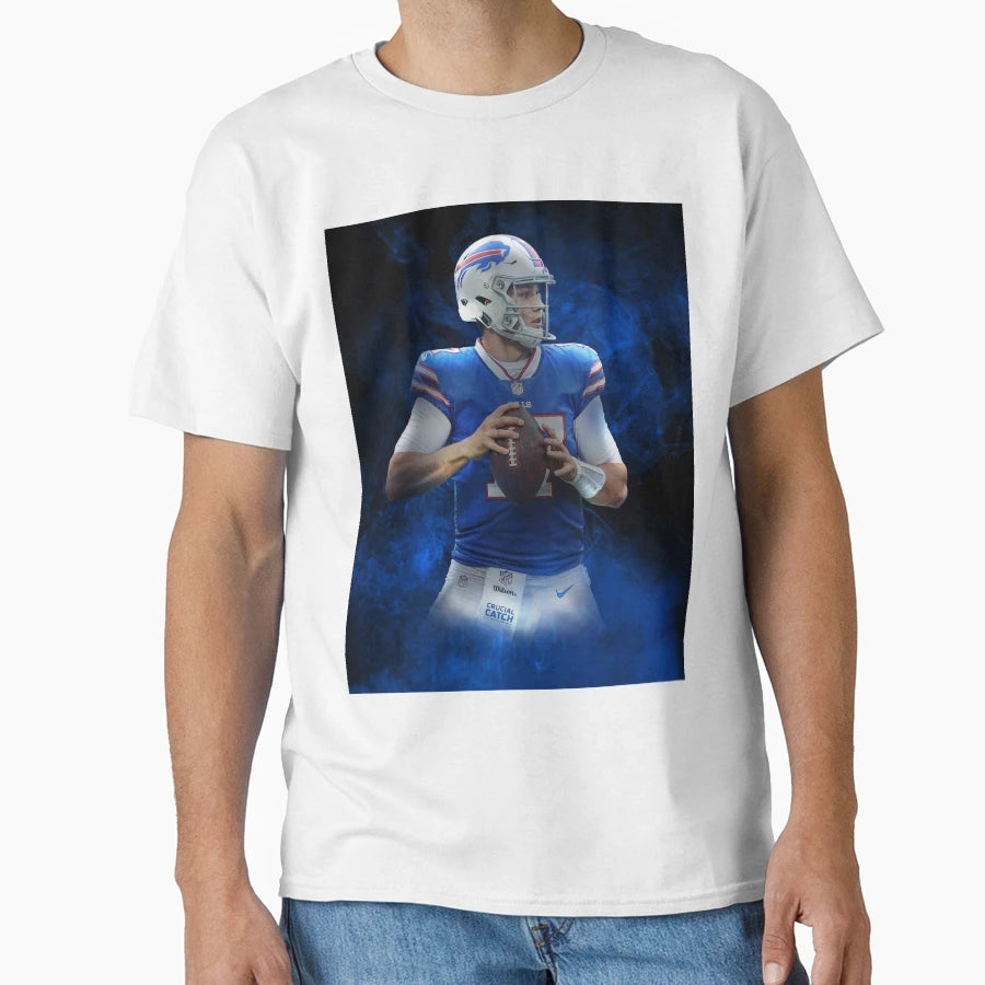 J Allen Buffalo Sports Art T-Shirt - Aesthetic Graphic for Adults - T-Shirt, Sweatshirt, Hoodie