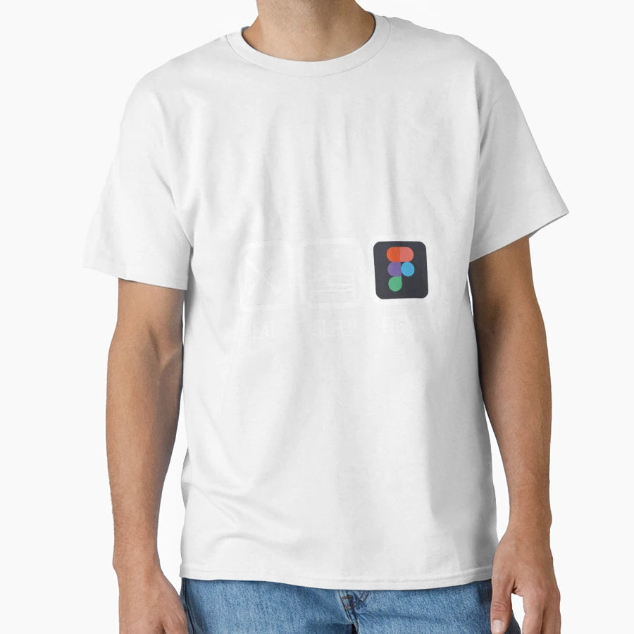 Eat Sleep Figma T-Shirt - Graphic Print Unisex - T-Shirt, Sweatshirt, Hoodie