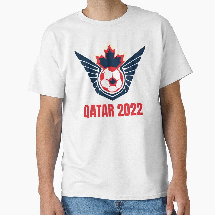 Canada Soccer- 2022-Retro Style-Canada Team-CANMNT by - Adult & Kids T-Shirts, Sweatshirts & Hoodies apparel design preview 1