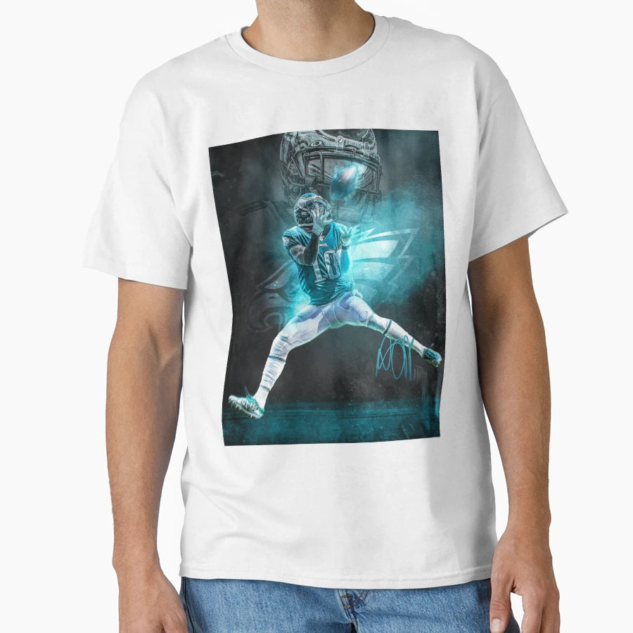 Desean Jackson Philadelphia Sports Art T-Shirt - Novelty Apparel for Adults - T-Shirt, Sweatshirt, Hoodie