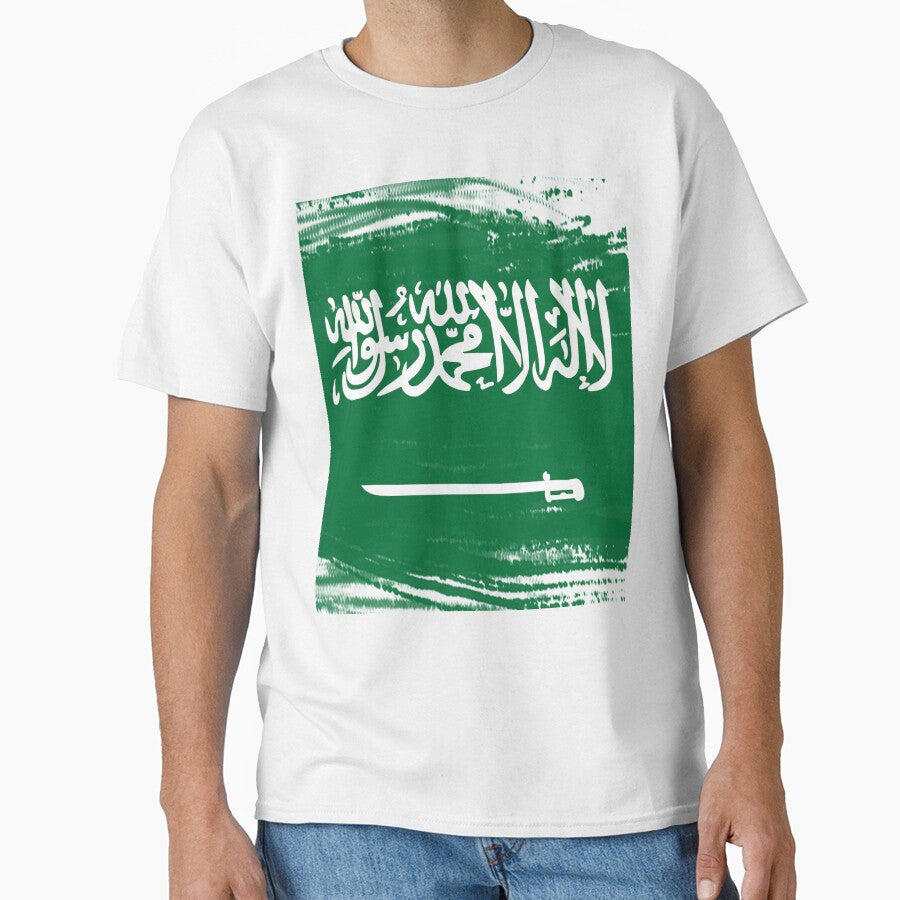 SAUDI ARABIA TEAM Football National Flag LOVER For - Adult & Kids T-Shirts, Sweatshirts & Hoodies apparel design preview 1