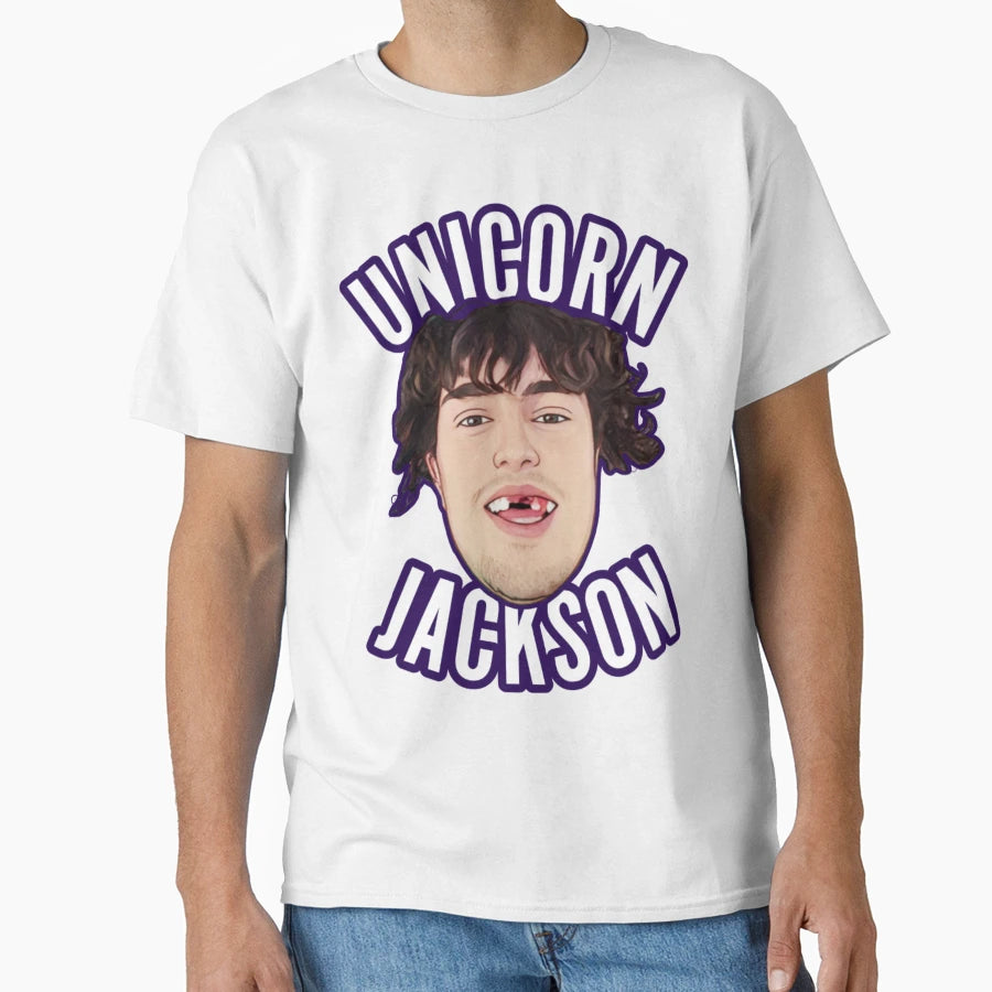 Unicorn Jackson T-Shirt - Trendy Graphic for Adults - T-Shirt, Sweatshirt, Hoodie