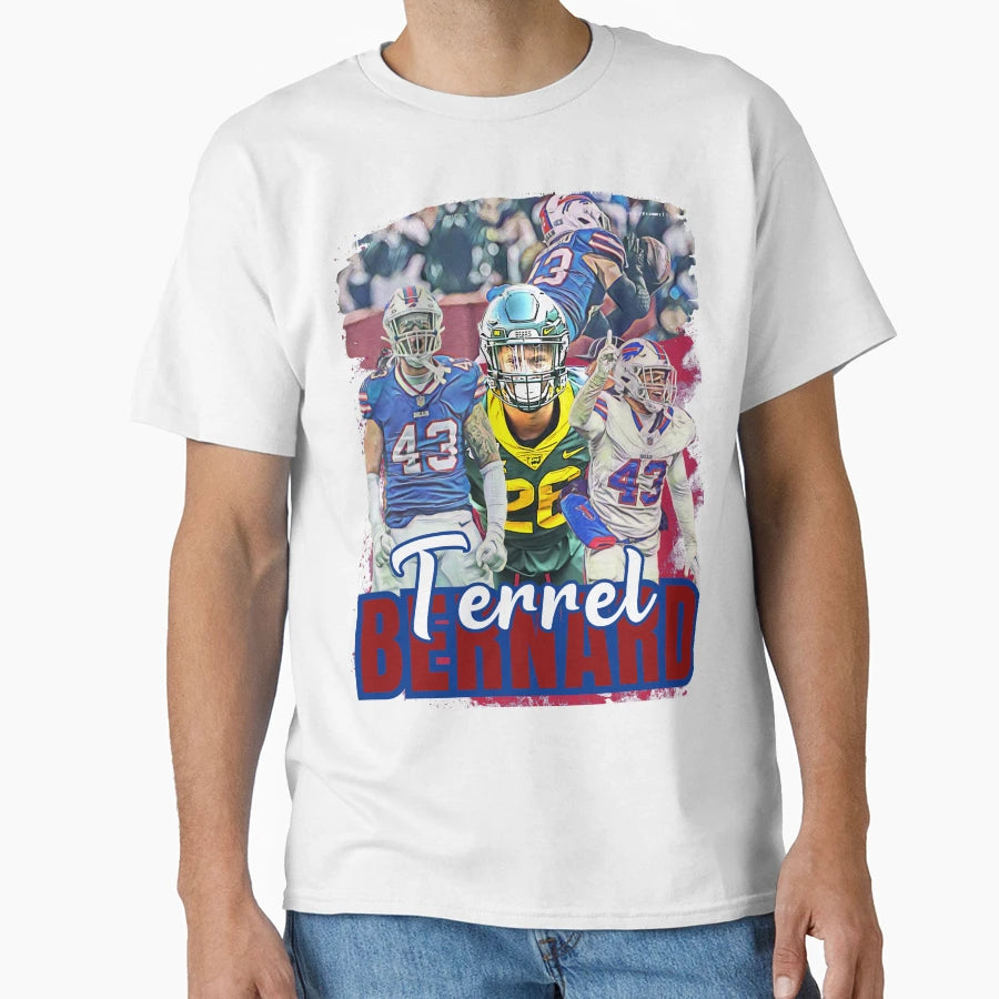 Fan Art Buffalo Bills Lb Terrel T-Shirt - Custom Art Print Men Women - T-Shirt, Sweatshirt, Hoodie