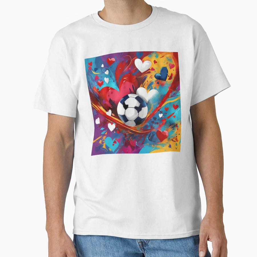 Soccer Abstract Mix T-Shirt - Custom Art Print for Adults - T-Shirt, Sweatshirt, Hoodie