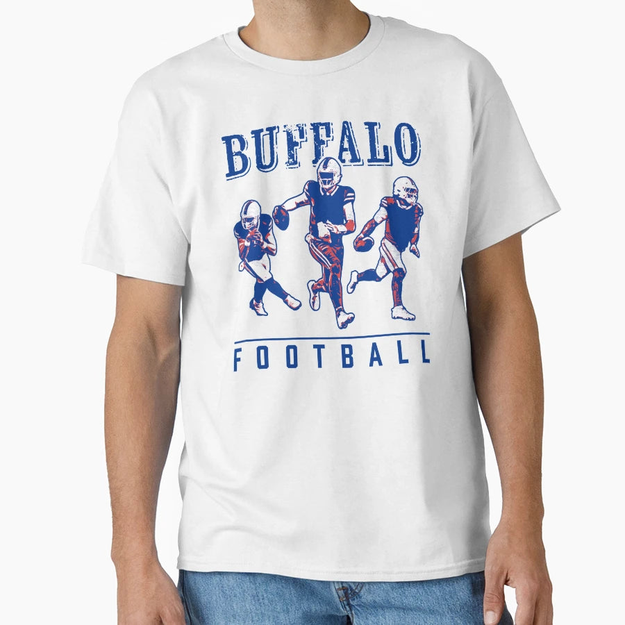 Buffalo Football T-Shirt - Trendy Graphic Men Women - T-Shirt, Sweatshirt, Hoodie