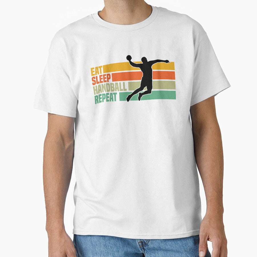 Eat Sleep Handball Championships 2023 Poland Sweden - Adult & Kids T-Shirts, Sweatshirts & Hoodies apparel design preview 1