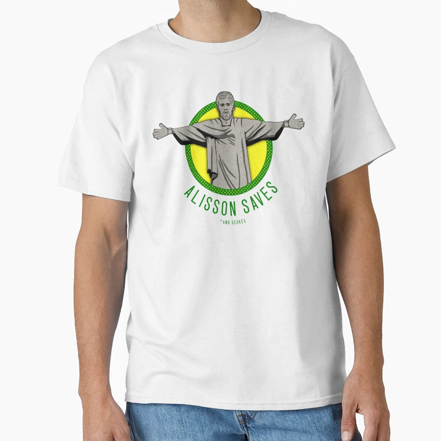 Liverpool Alisson Becker T-Shirt - Custom Art Print Men Women - T-Shirt, Sweatshirt, Hoodie