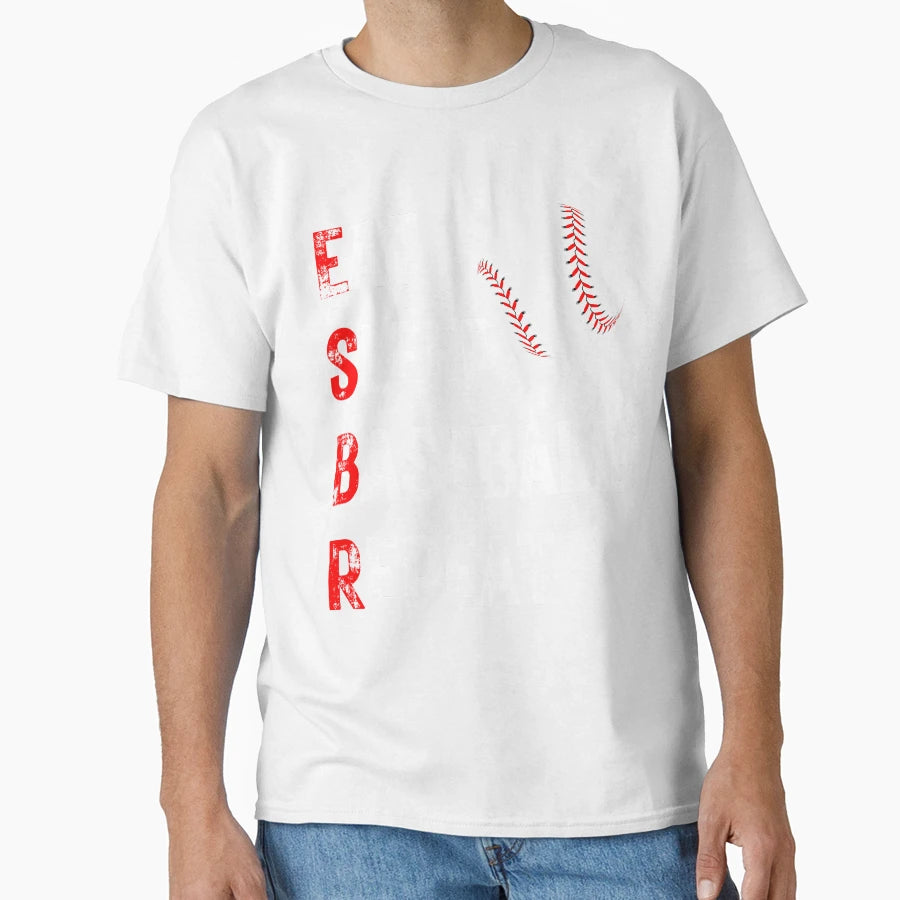 Eat Sleep Baseball Repeat T-Shirt - Aesthetic Graphic Men Women - T-Shirt, Sweatshirt, Hoodie