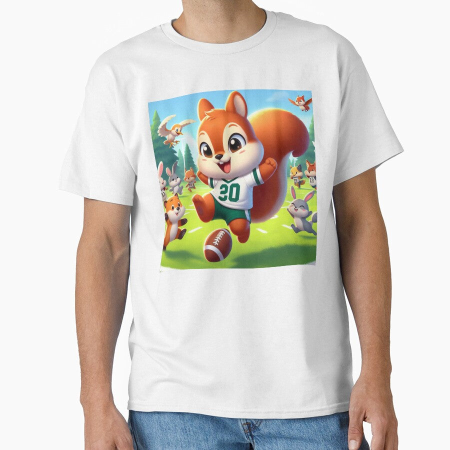 Kids Sports Animal Lover Gift,American football by - Adult & Kids T-Shirts, Sweatshirts & Hoodies apparel design preview 1