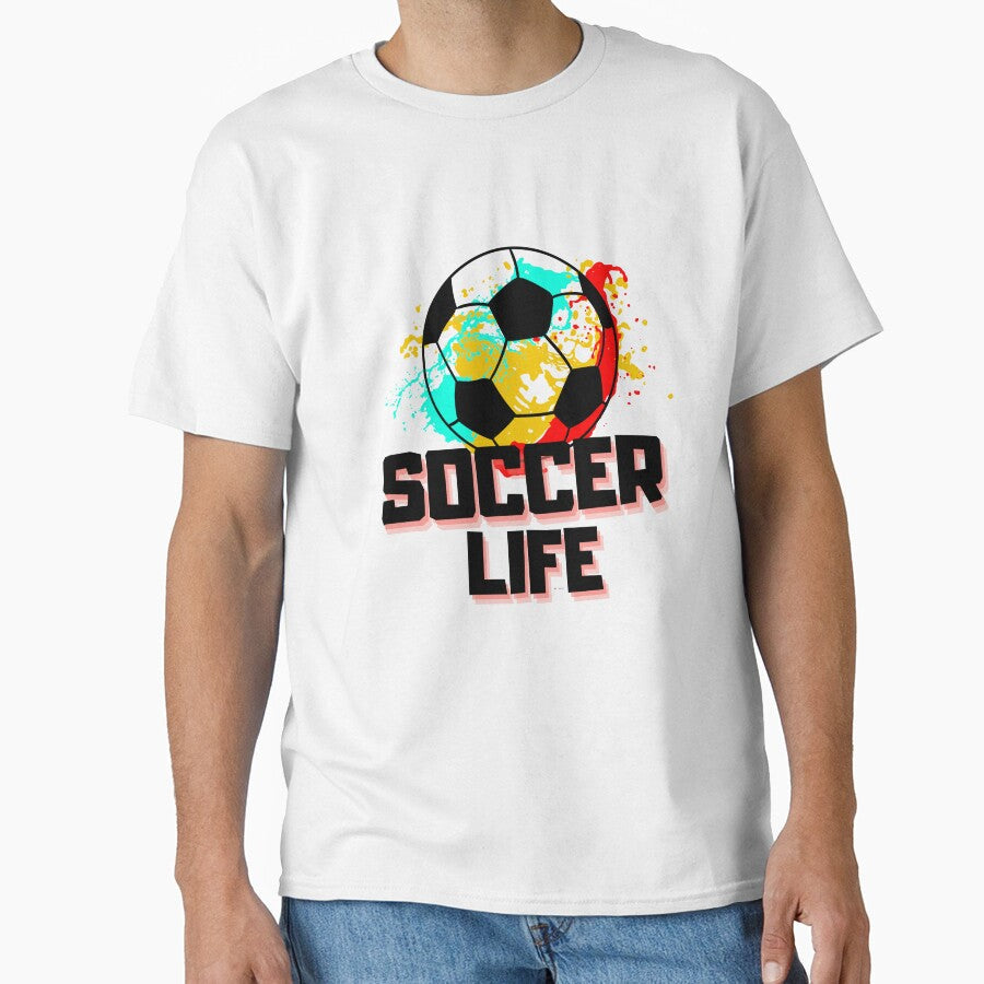 SOCCER LIFE by kajman2220 - Adult & Kids T-Shirts, Sweatshirts & Hoodies apparel design preview 1