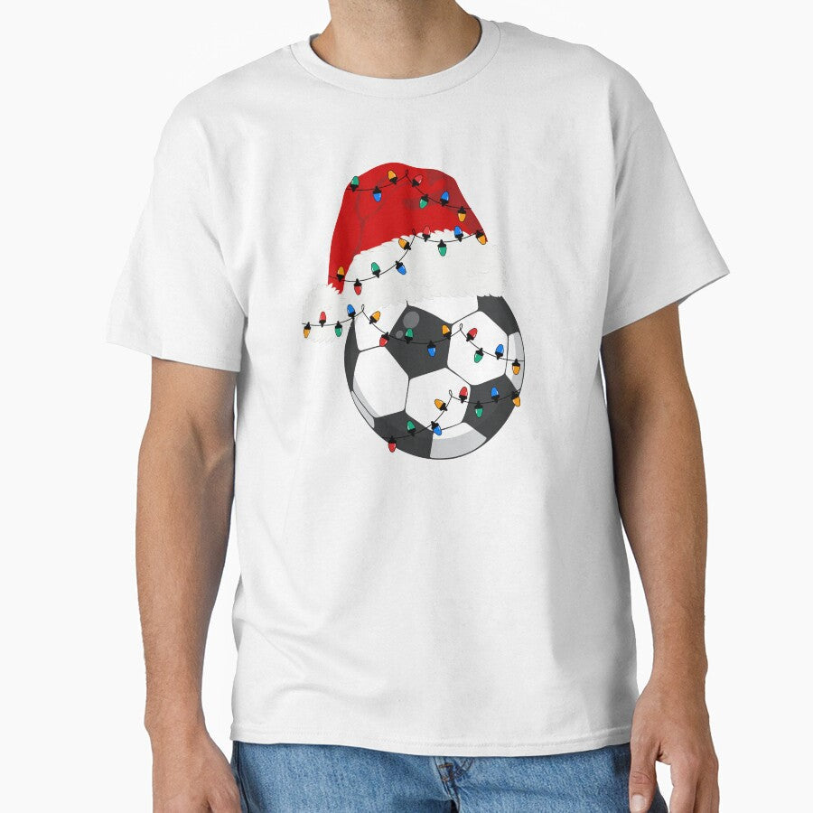 Christmas soccer by Gravy-tee07 - Adult & Kids T-Shirts, Sweatshirts & Hoodies apparel design preview 1