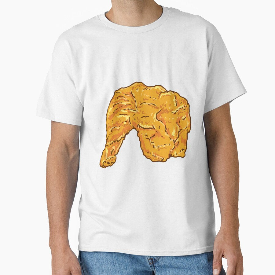 Fried chicken Leg quarter by Salah - Adult & Kids T-Shirts, Sweatshirts & Hoodies apparel design preview 1