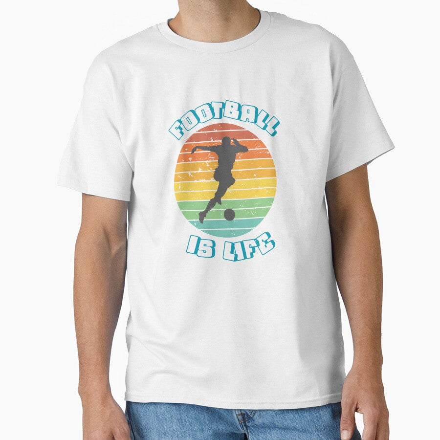 Futbol is life by Nathaphat514 - Adult & Kids T-Shirts, Sweatshirts & Hoodies apparel design preview 1