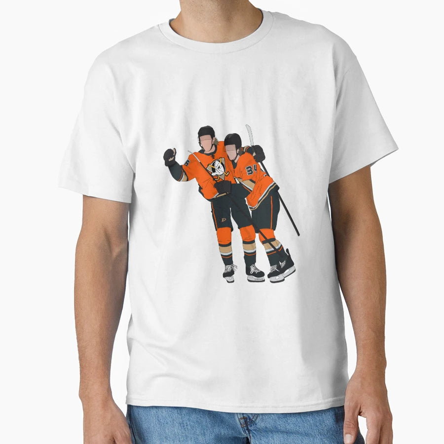 Trevor Zegras Jamie Drysdale T-Shirt - Trendy Graphic for Adults - T-Shirt, Sweatshirt, Hoodie