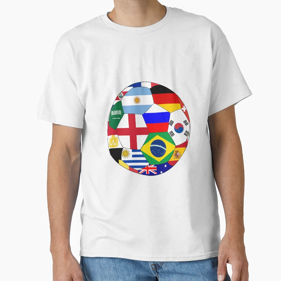 World Cup Football Russia 2018 T-Shirt - Streetwear Style Men Women - T-Shirt, Sweatshirt, Hoodie