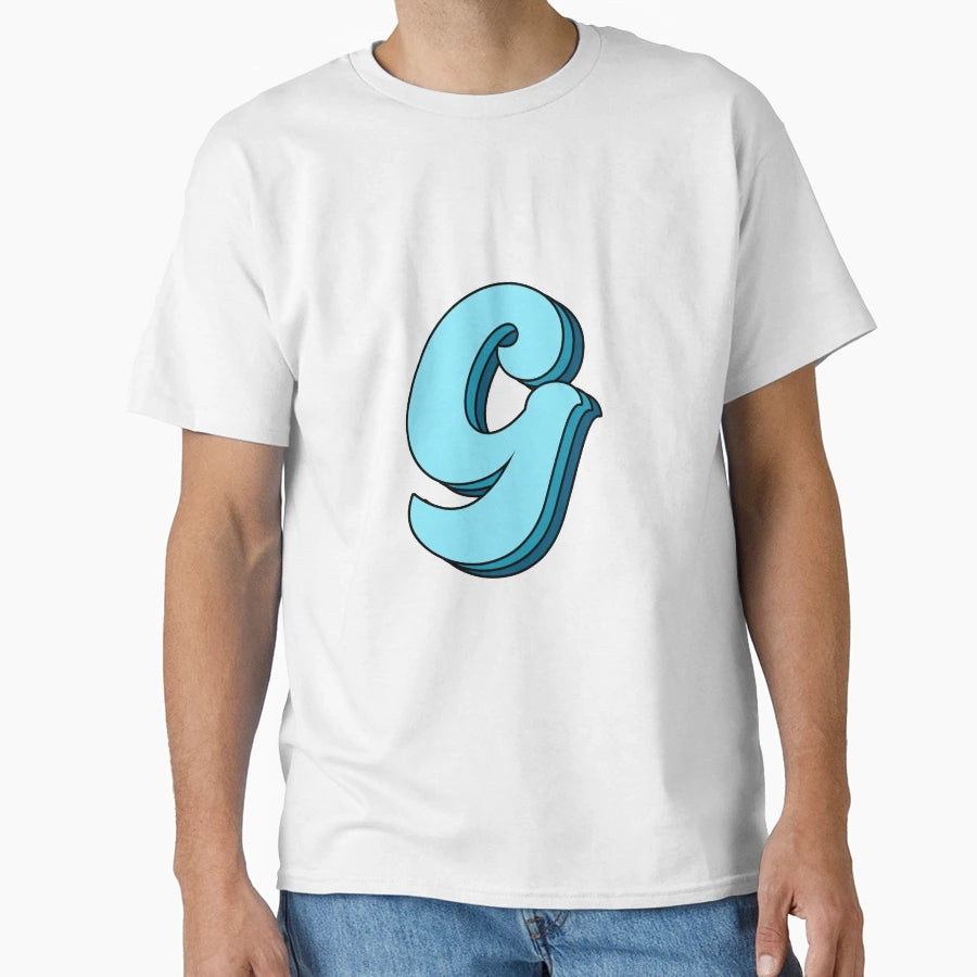 Blue G T-Shirt - Graphic Print Unisex - T-Shirt, Sweatshirt, Hoodie