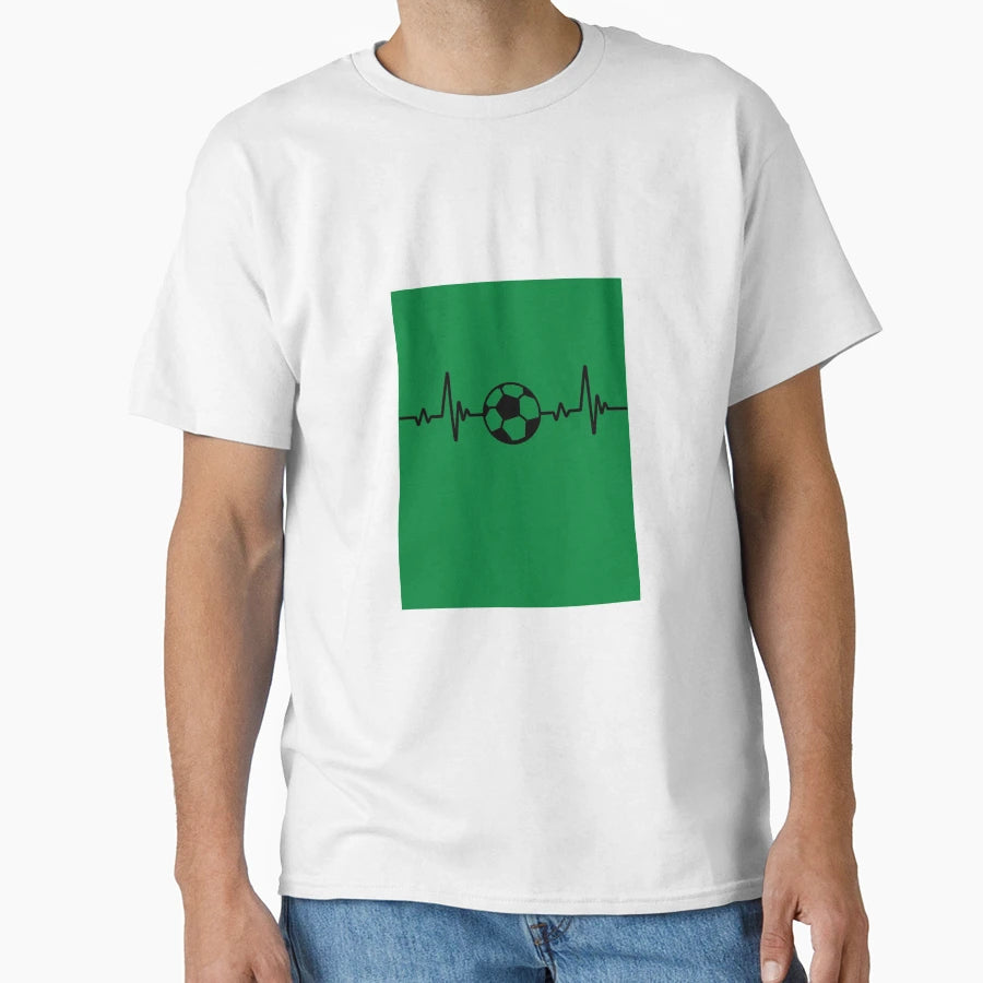 Soccer Pulse T-Shirt - Graphic Print Men Women - T-Shirt, Sweatshirt, Hoodie