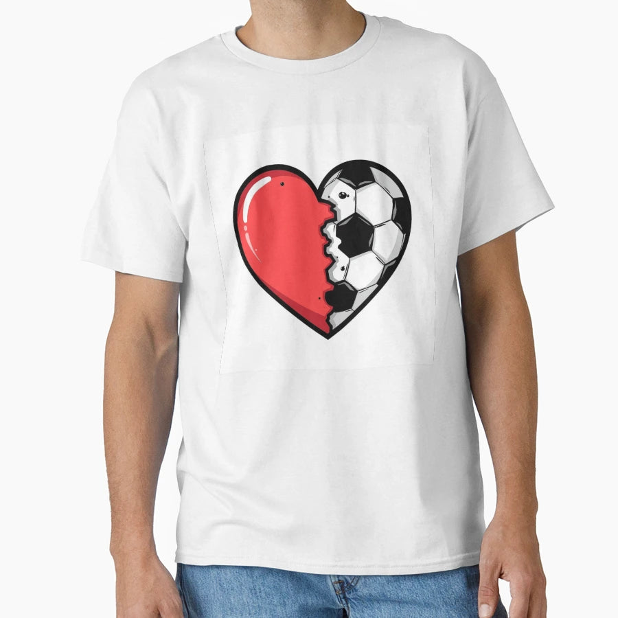 Soccer Love T-Shirt - Trendy Graphic for Adults - T-Shirt, Sweatshirt, Hoodie