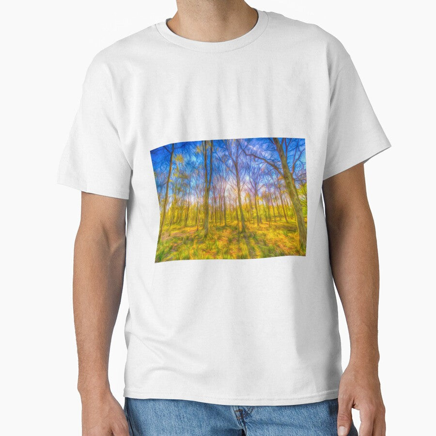 Warm Forest Art by Londonimages - Adult & Kids T-Shirts, Sweatshirts & Hoodies apparel design preview 1
