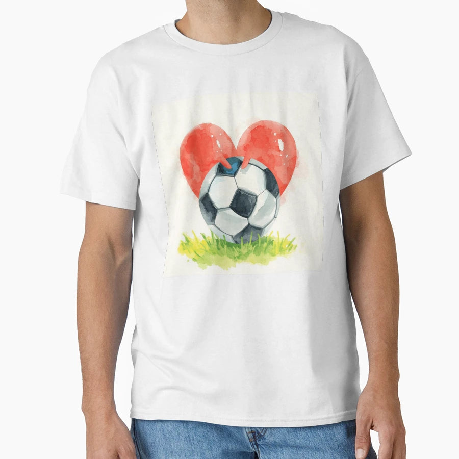 Soccer Love T-Shirt - Fun Novelty Design Men Women - T-Shirt, Sweatshirt, Hoodie