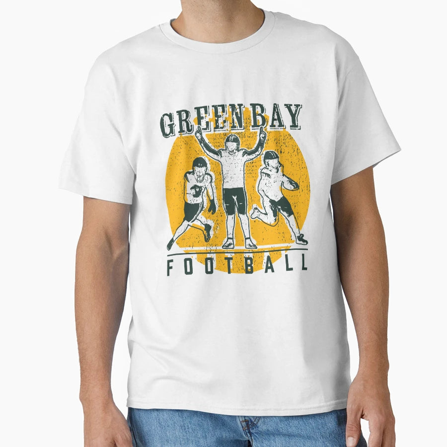 Green Bay Football T-Shirt - Unique Graphic for Adults - T-Shirt, Sweatshirt, Hoodie