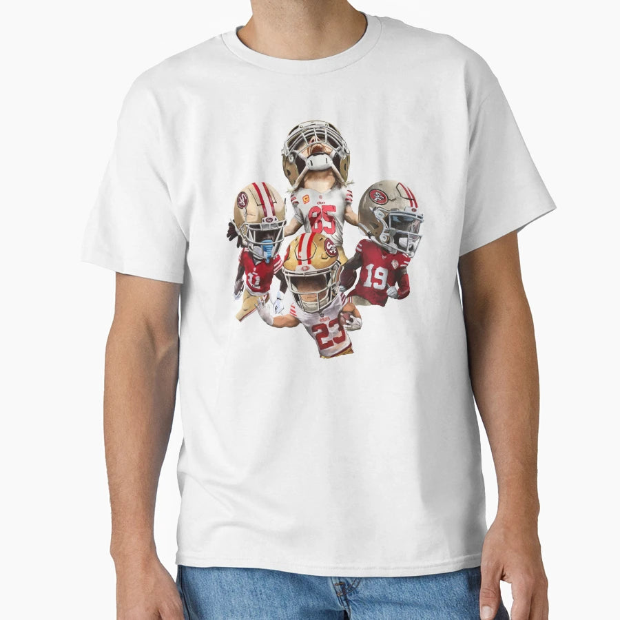 San Francisco 49Ers Niner Weapons T-Shirt - Streetwear Style Men Women - T-Shirt, Sweatshirt, Hoodie