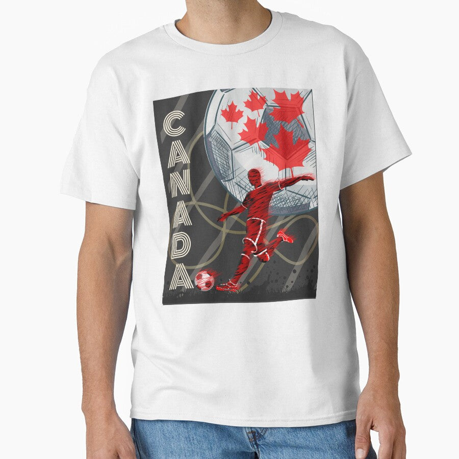 Team Canada-Les Rouges-Canada Mens Soccer Team-Canada - Adult & Kids T-Shirts, Sweatshirts & Hoodies apparel design preview 1