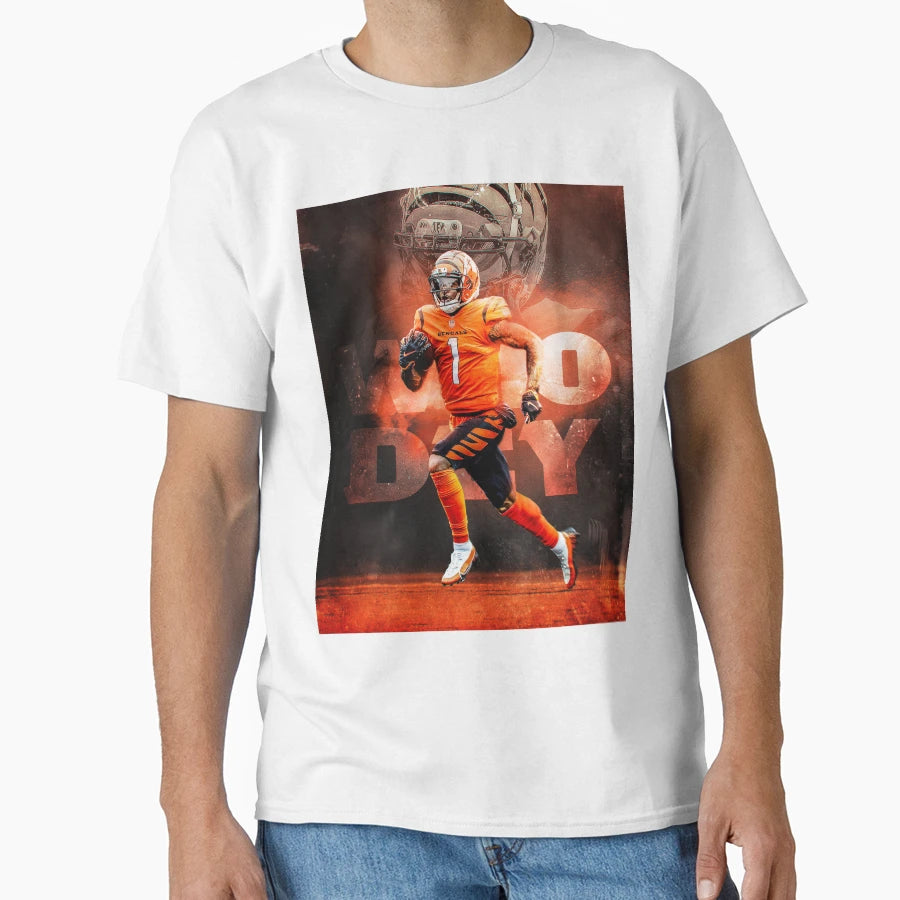 Jamarr Chase Cincinnati Who Dey Sports T-Shirt - Trendy Graphic Men Women - T-Shirt, Sweatshirt, Hoodie